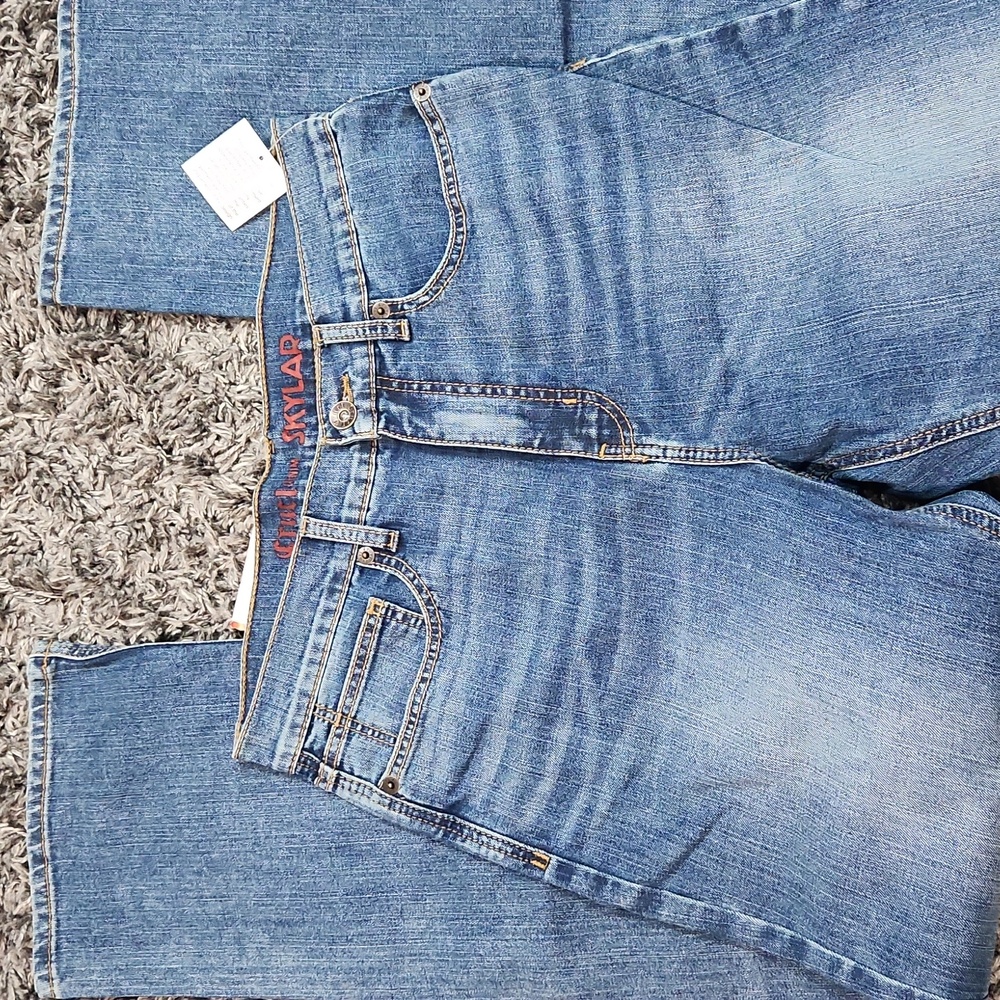 Cruel Denim "Skylar" Sky-High rise bootcut jeans